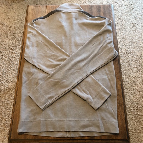 Alfani Men’s Gray Long Sleeve Zip-Up Sweater Sz S - Picture 3 of 3